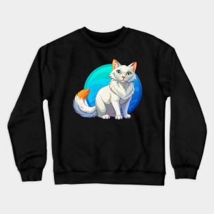 Angelic Cat Crewneck Sweatshirt